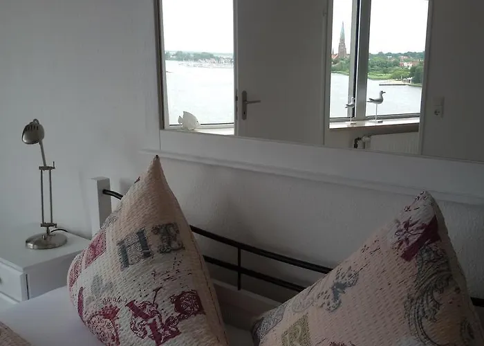 Ostseefjord-schlei-blick Im Wikingturm Lägenhet Schleswig